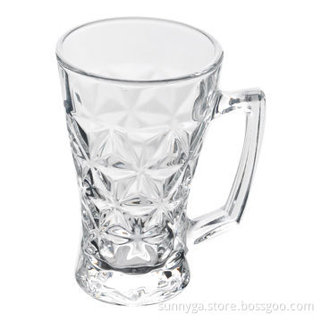 10oz with Fallow Pattern Beer Glass and 78 x 57 x 120mm Sized